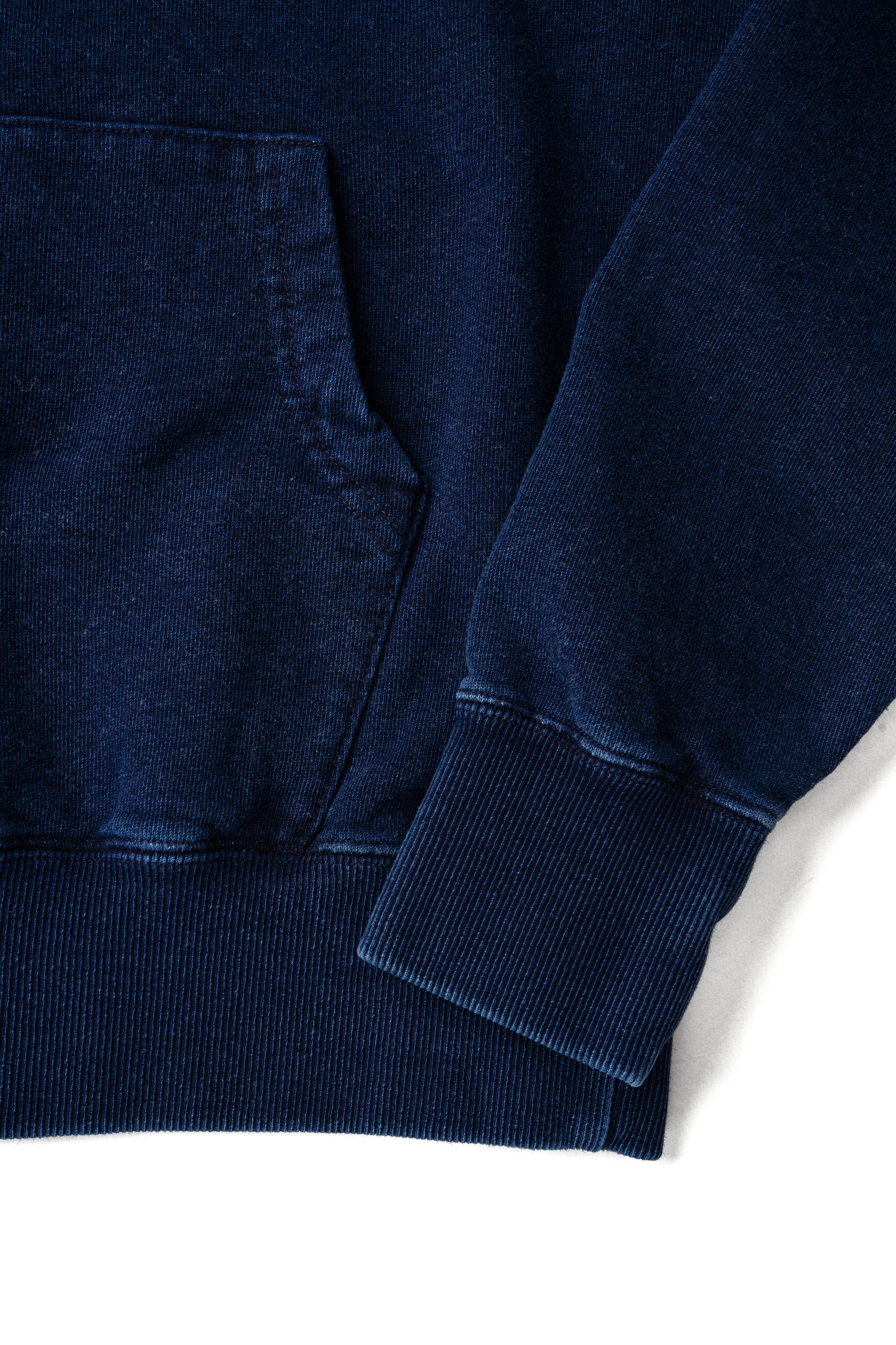 DENIM ZIP HOODIE w/Dino Small Patch