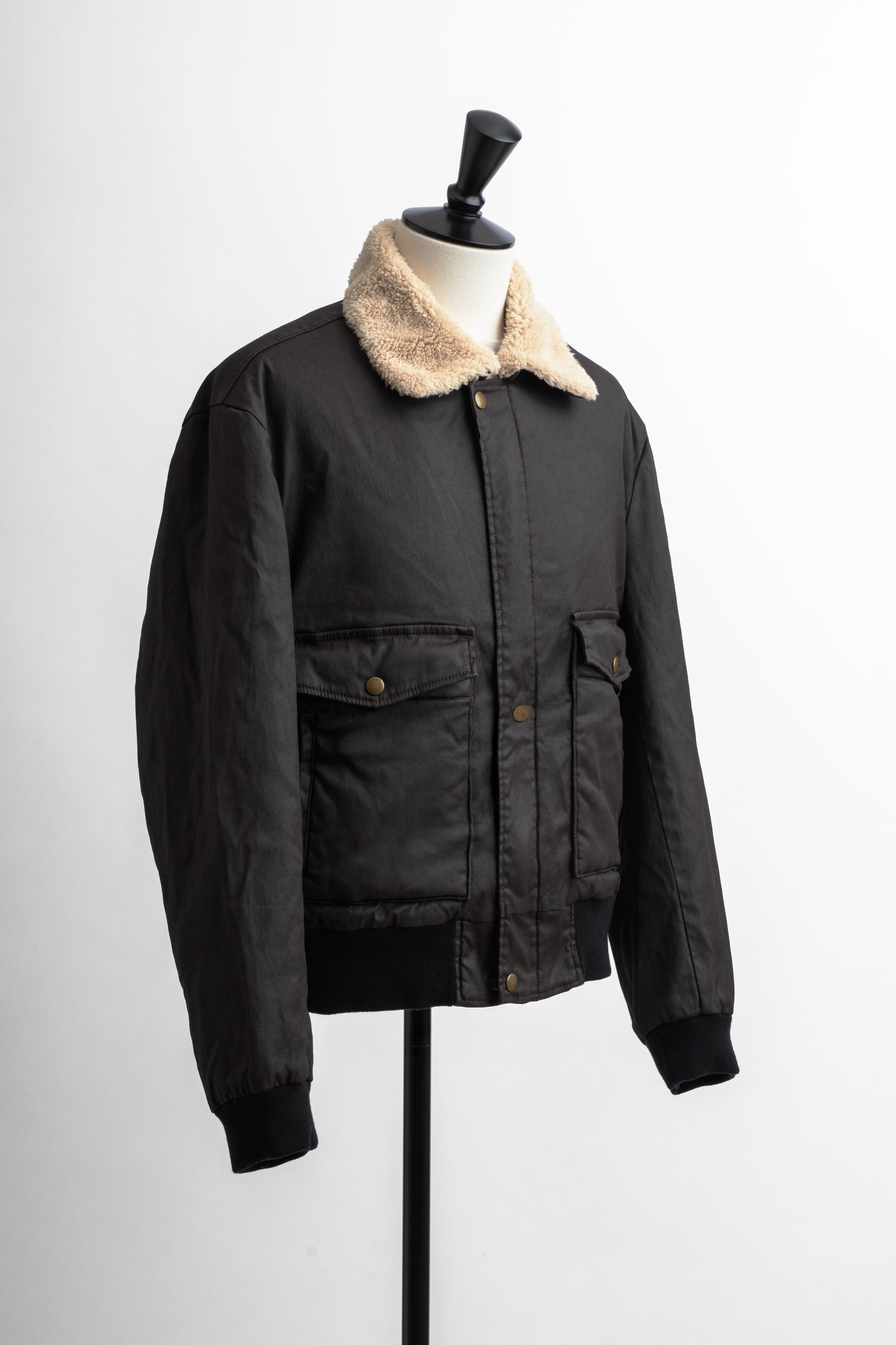 【予約受付】Coated Denim G-1 Type Jacket - Brown 12月中旬より弊社より順次出荷予定となります。