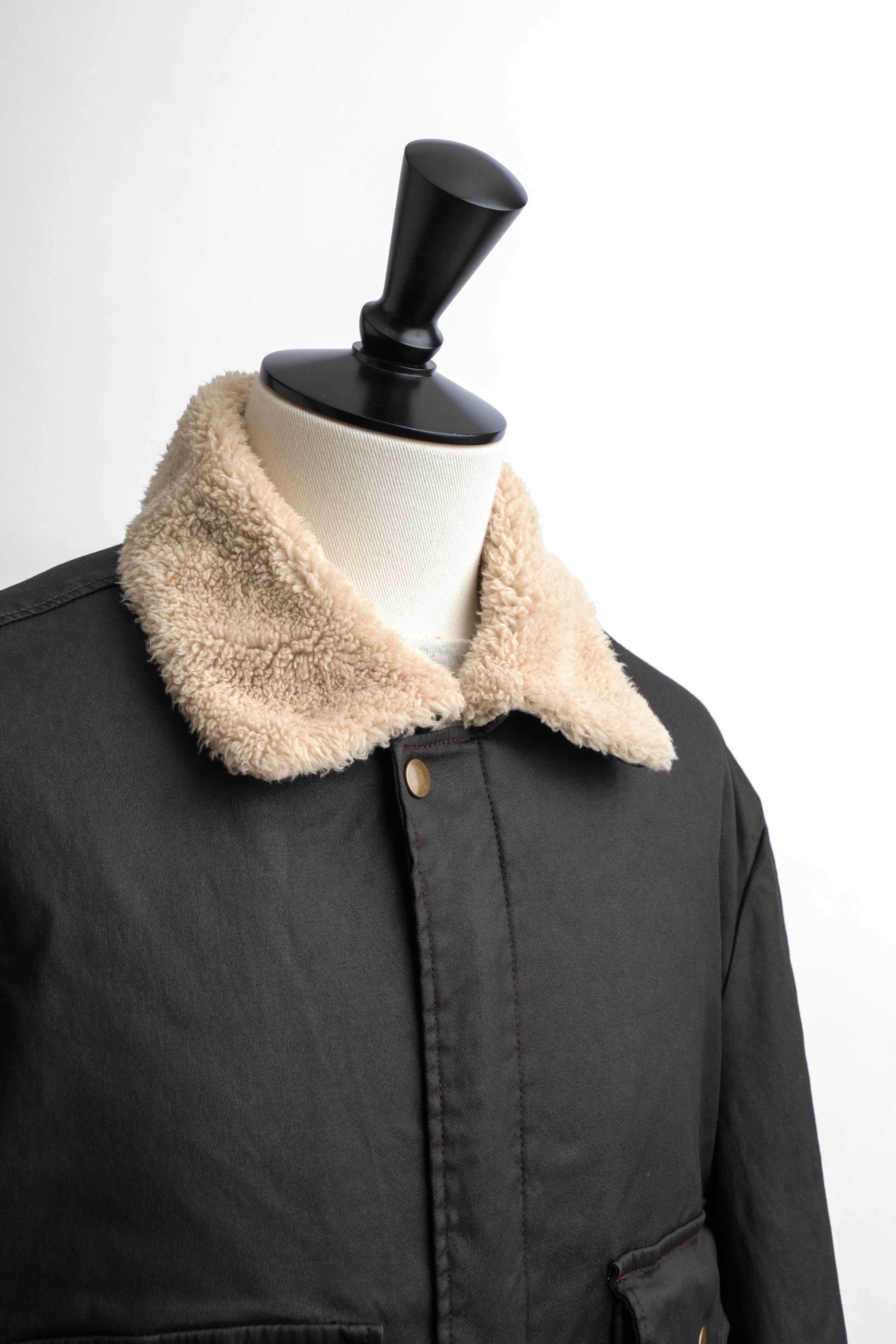 【予約受付】Coated Denim G-1 Type Jacket - Brown 12月中旬より弊社より順次出荷予定となります。