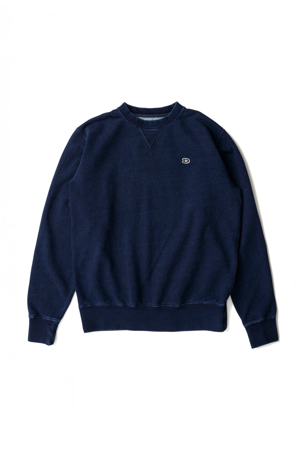 DENIM CREW NECK w/Dino Small Patch