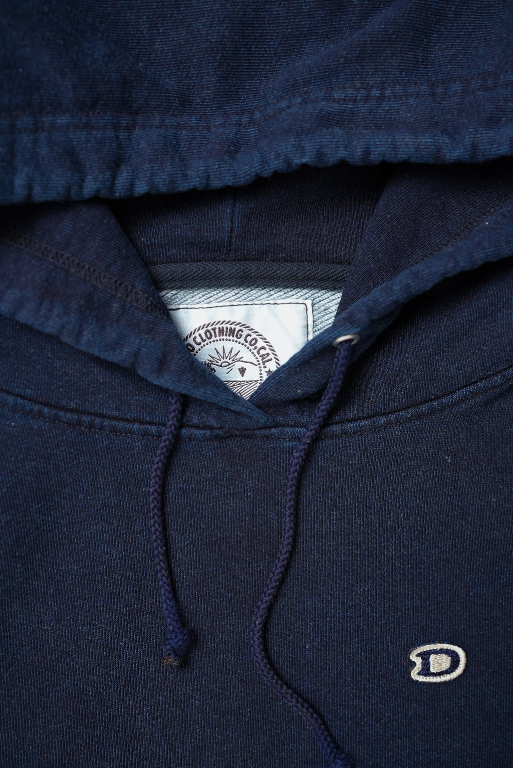 DENIM POP HOODIE w/Dino Small Patch
