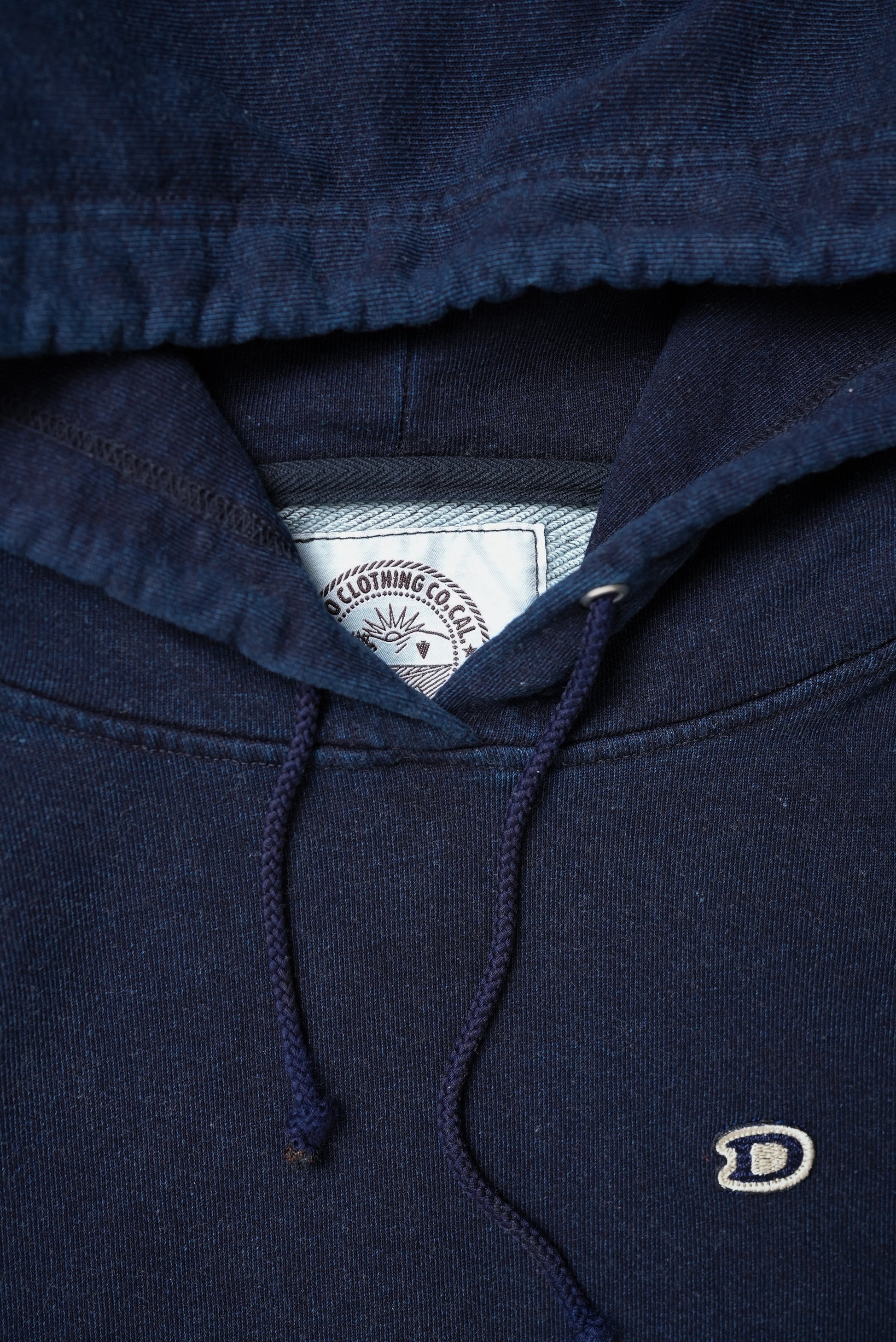 DENIM POP HOODIE w/Dino Small Patch