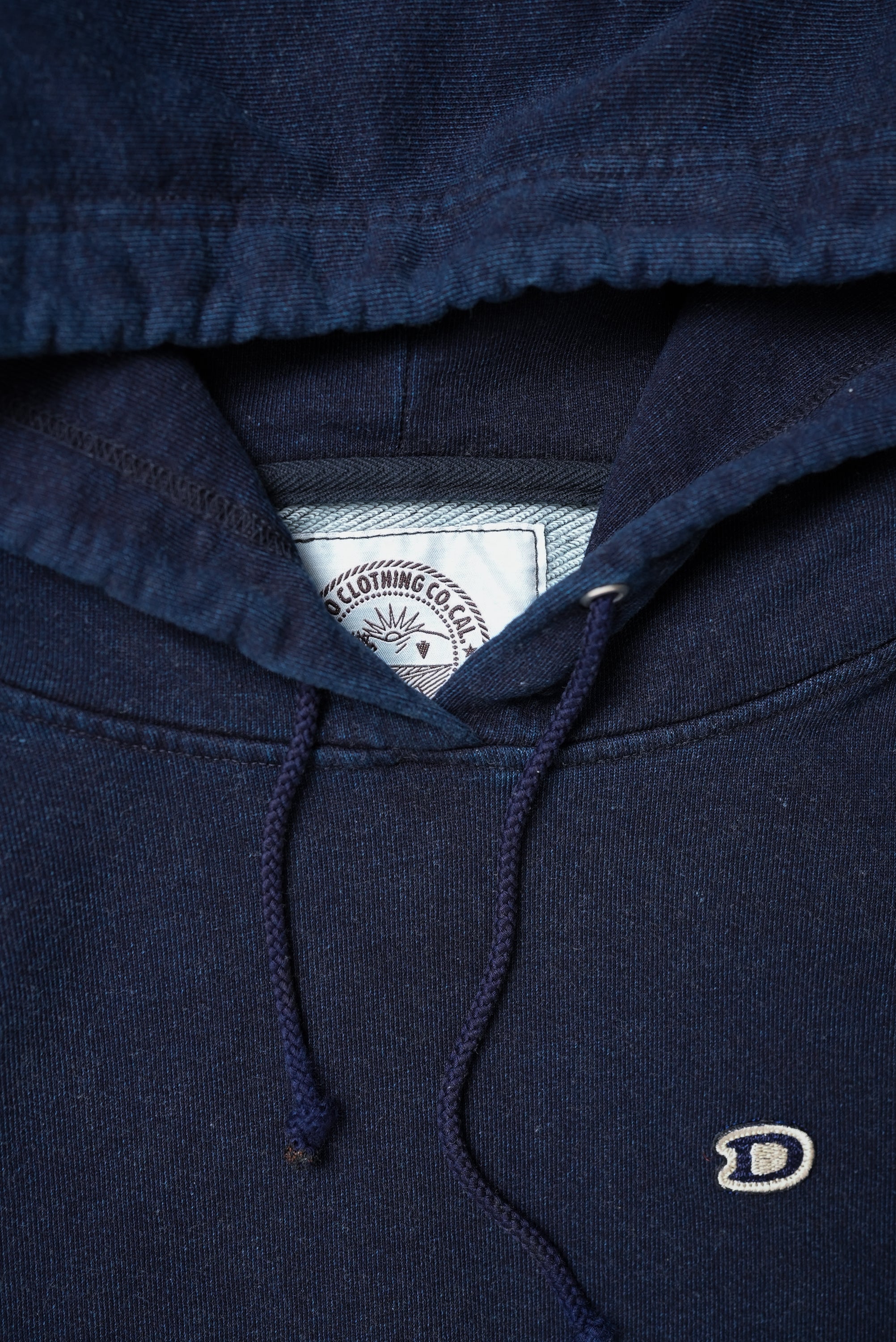 DENIM POP HOODIE w/Dino Small Patch