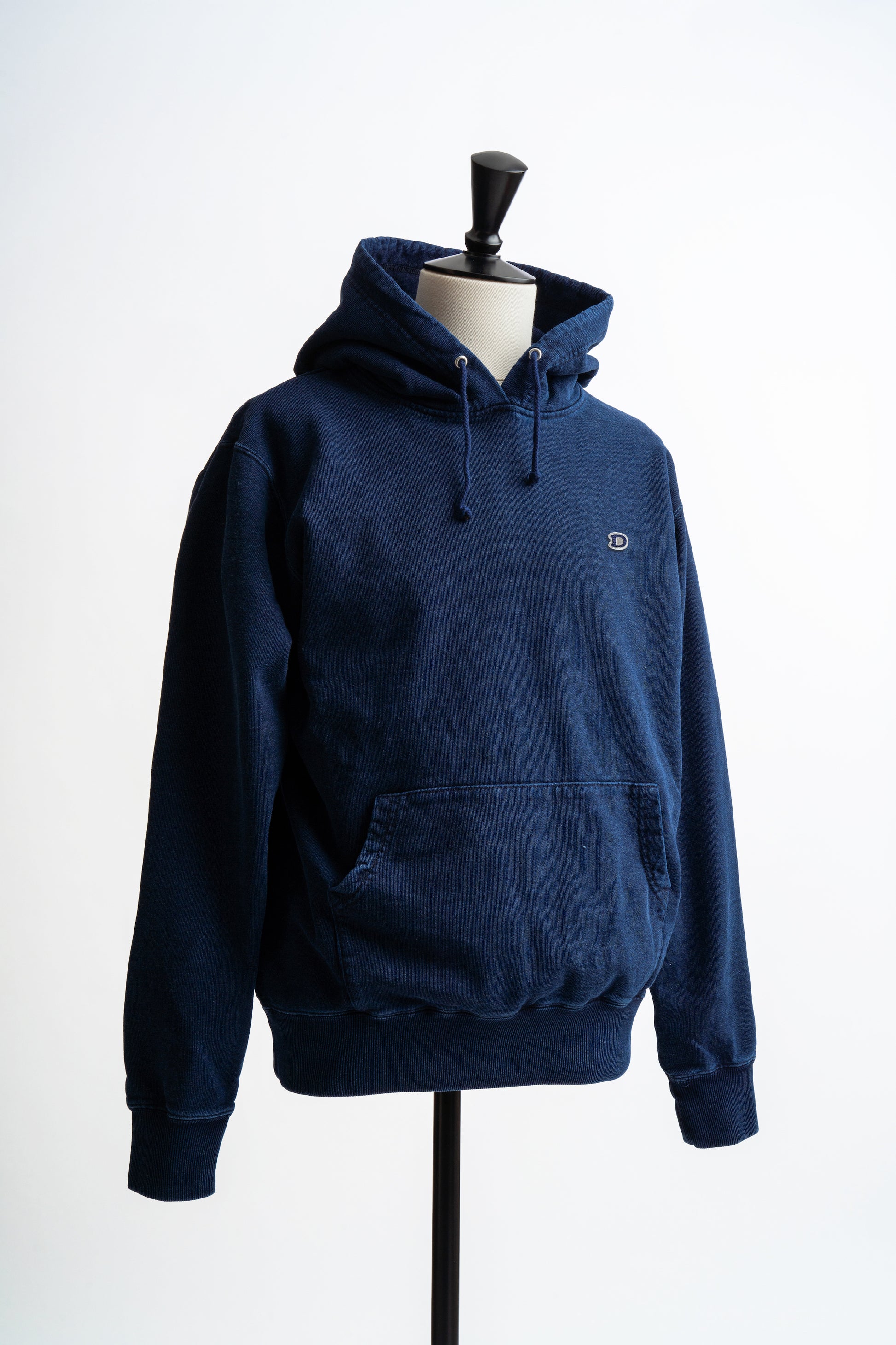 DENIM POP HOODIE w/Dino Small Patch