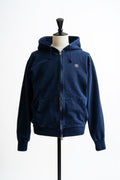 DENIM ZIP HOODIE w/Dino Small Patch