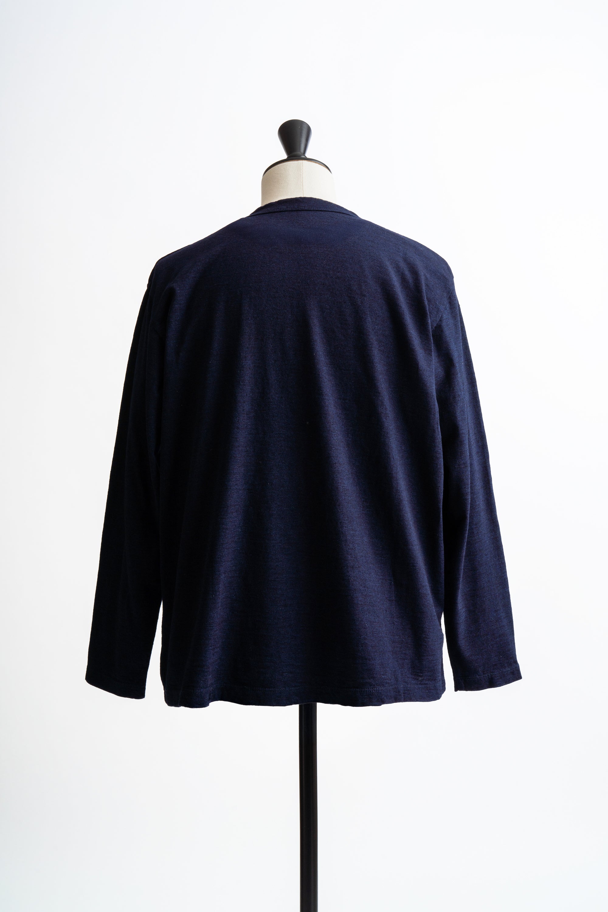 L/S Indigo Slub Jersey w/Dino Small Patch