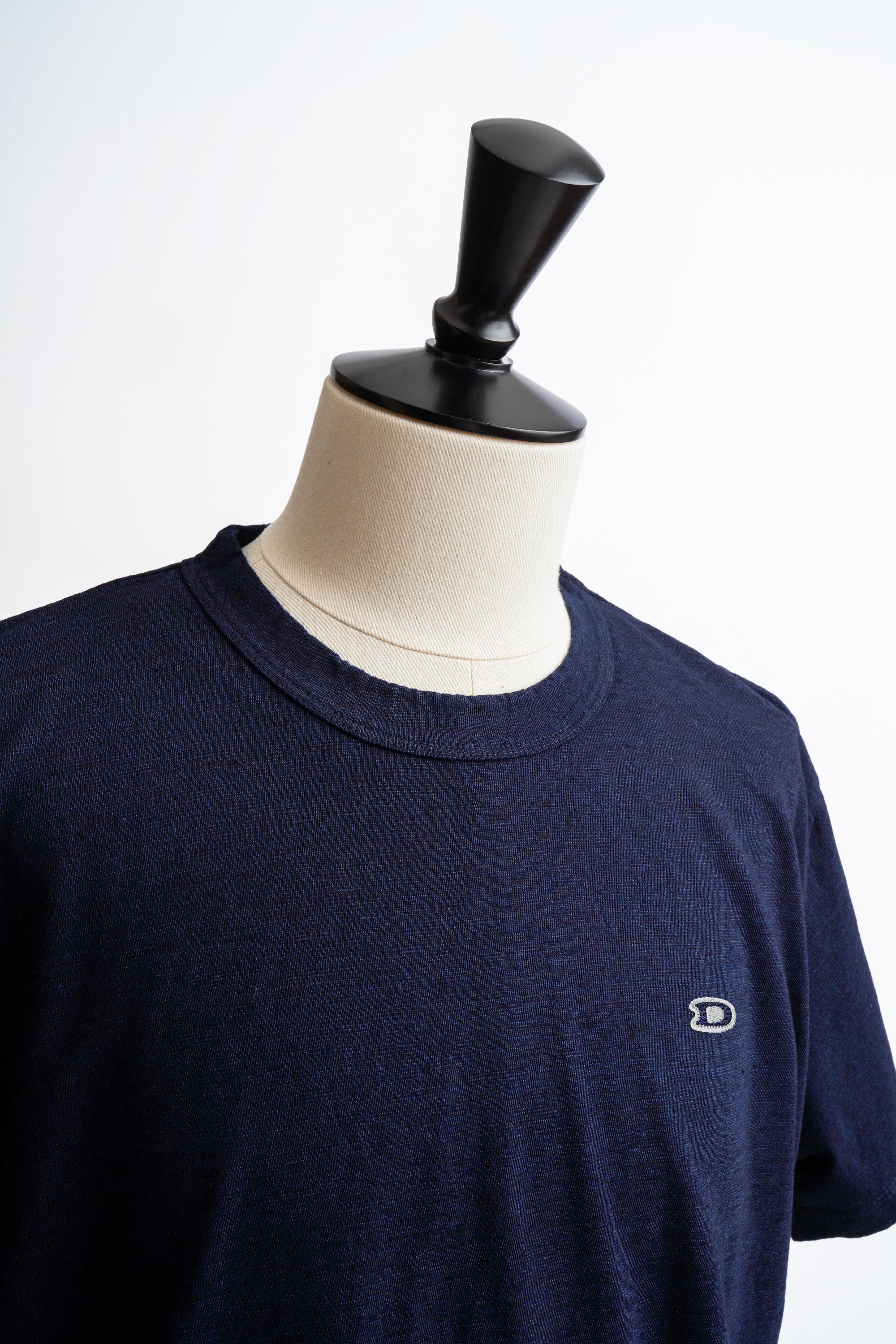 S/S Indigo Slub Jersey w/Dino Small Patch