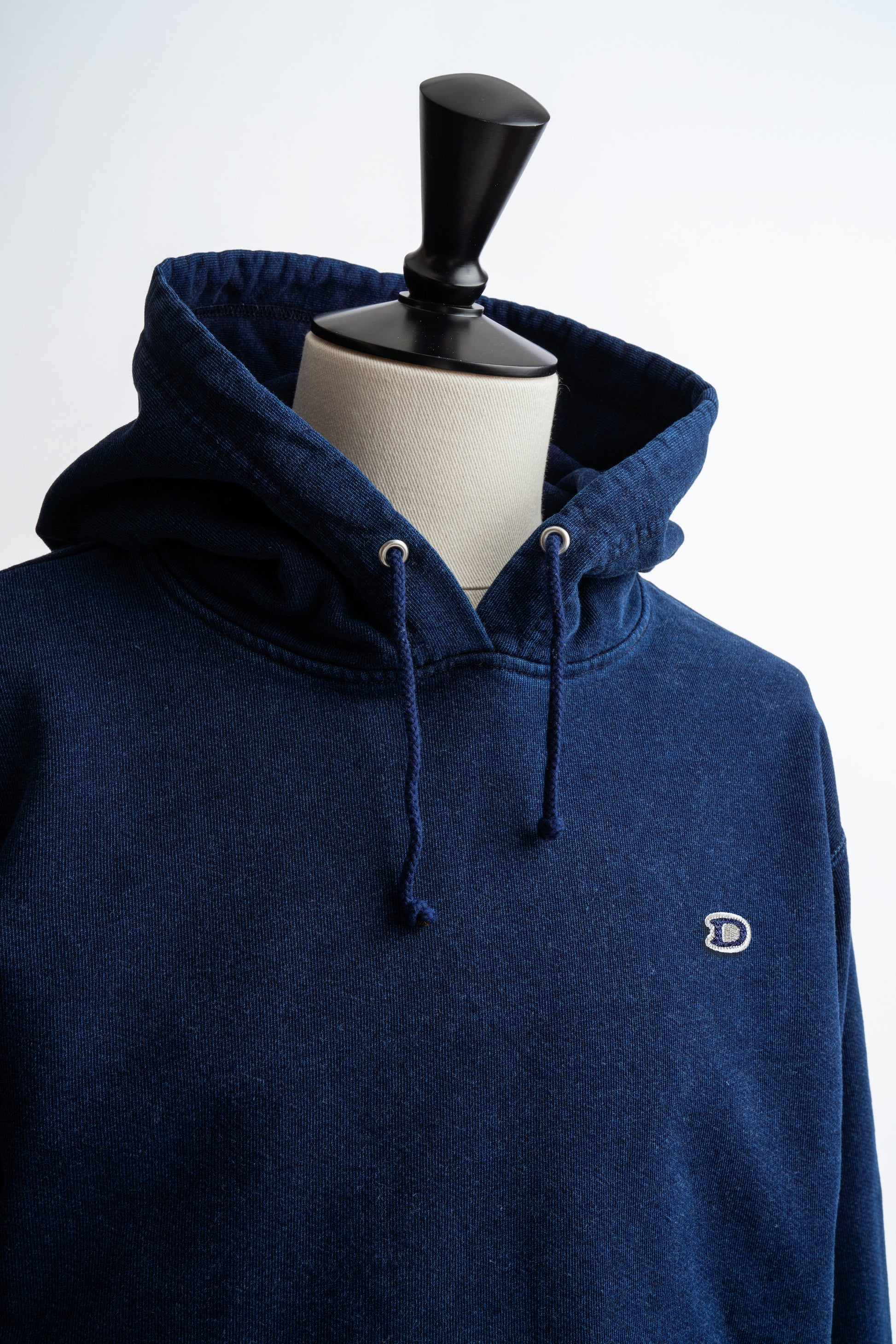 DENIM POP HOODIE w/Dino Small Patch