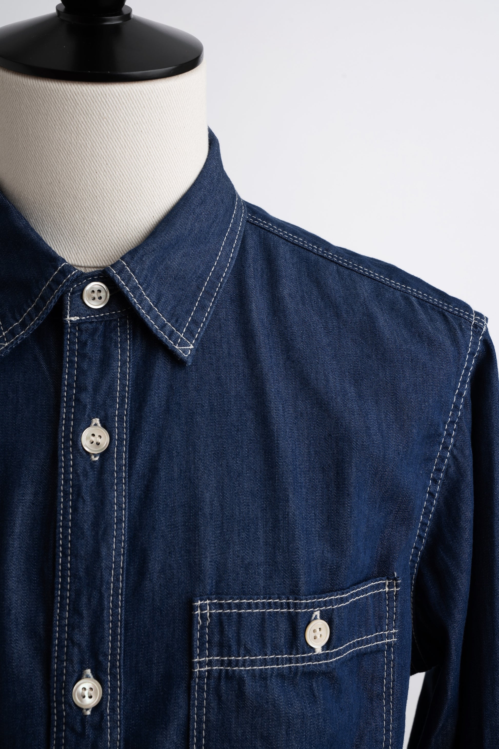 L/S Feather Touch Button Down Casual Shirts