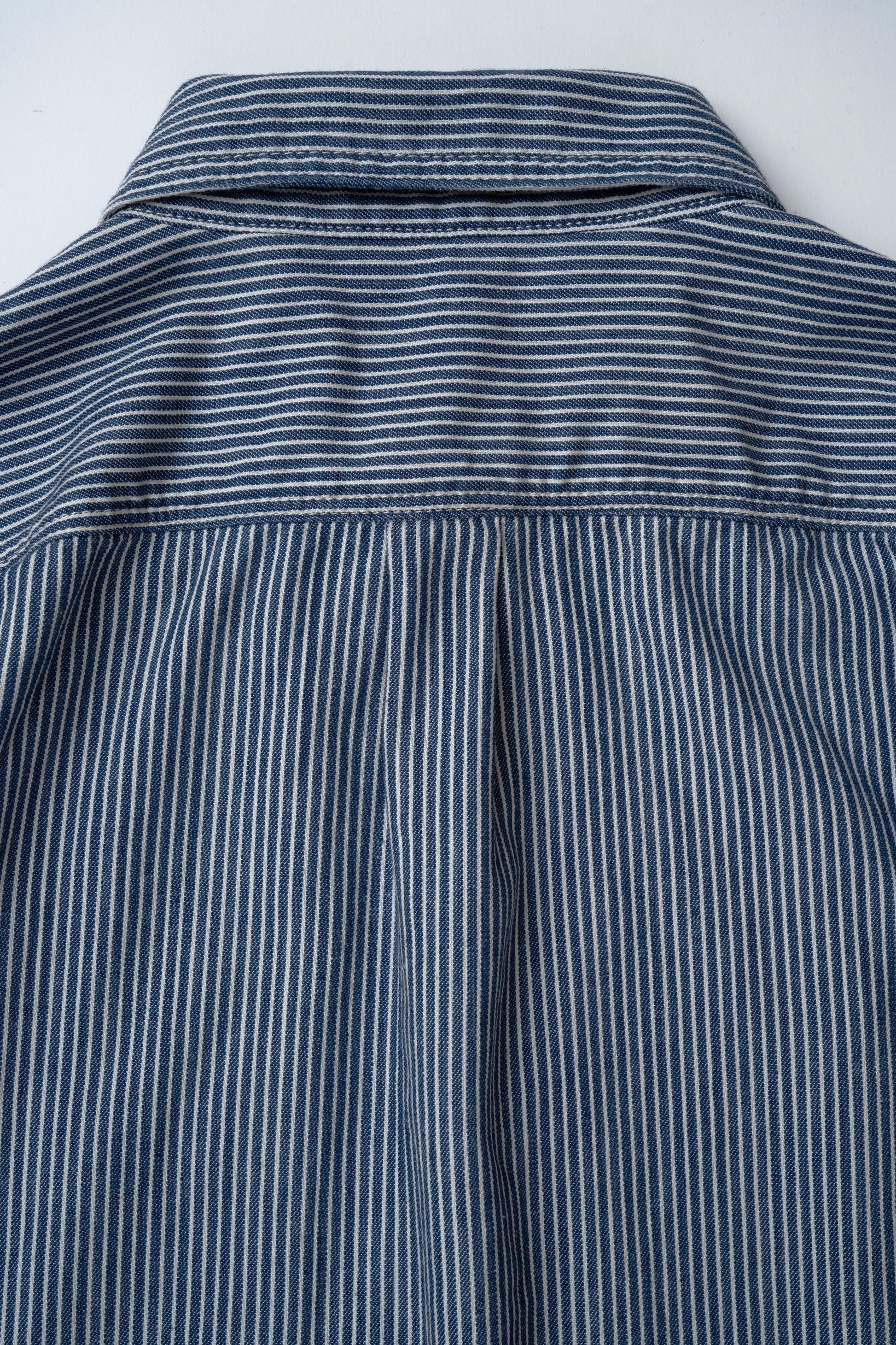L/S Feather Touch Button Down Casual Shirts | Stripe