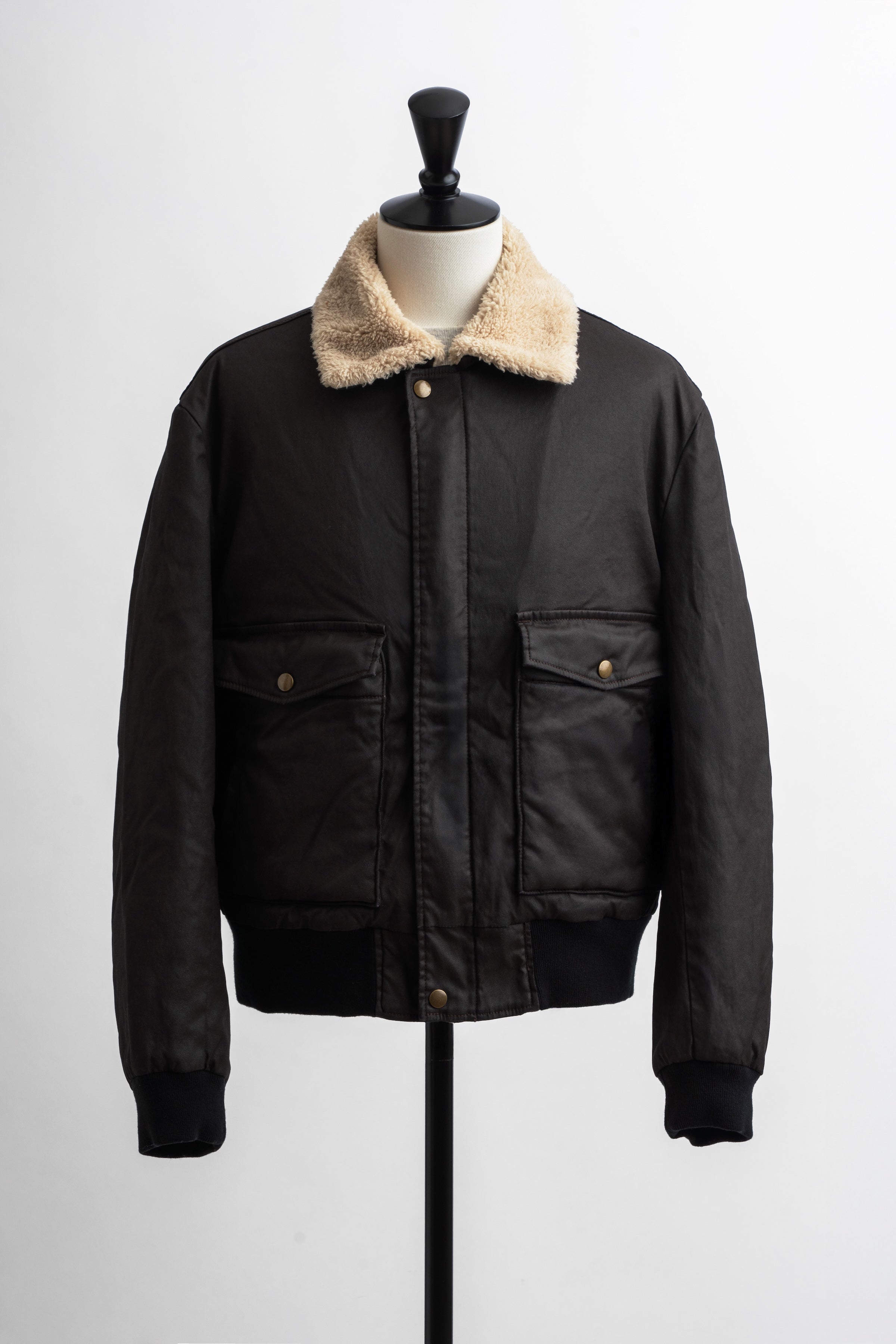 【予約受付】Coated Denim G-1 Type Jacket - Brown 12月中旬より弊社より順次出荷予定となります。
