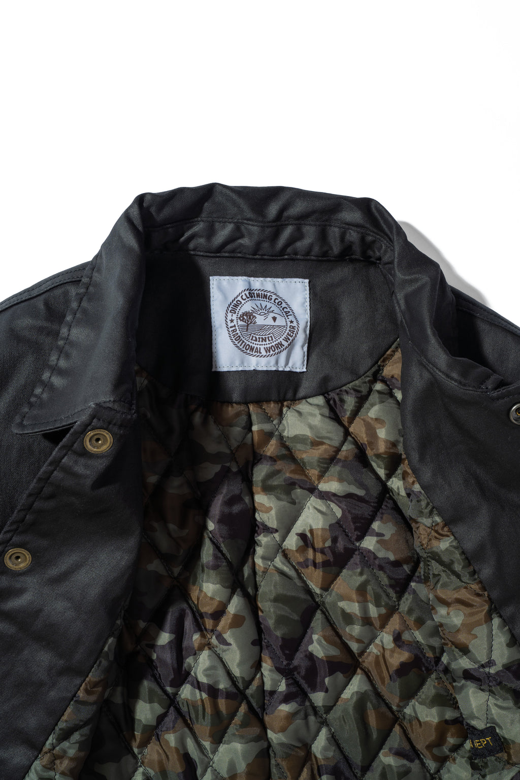 【 予約受付】Coated Denim Coach Jacket - Black 11月下旬より弊社より順次出荷予定となります。