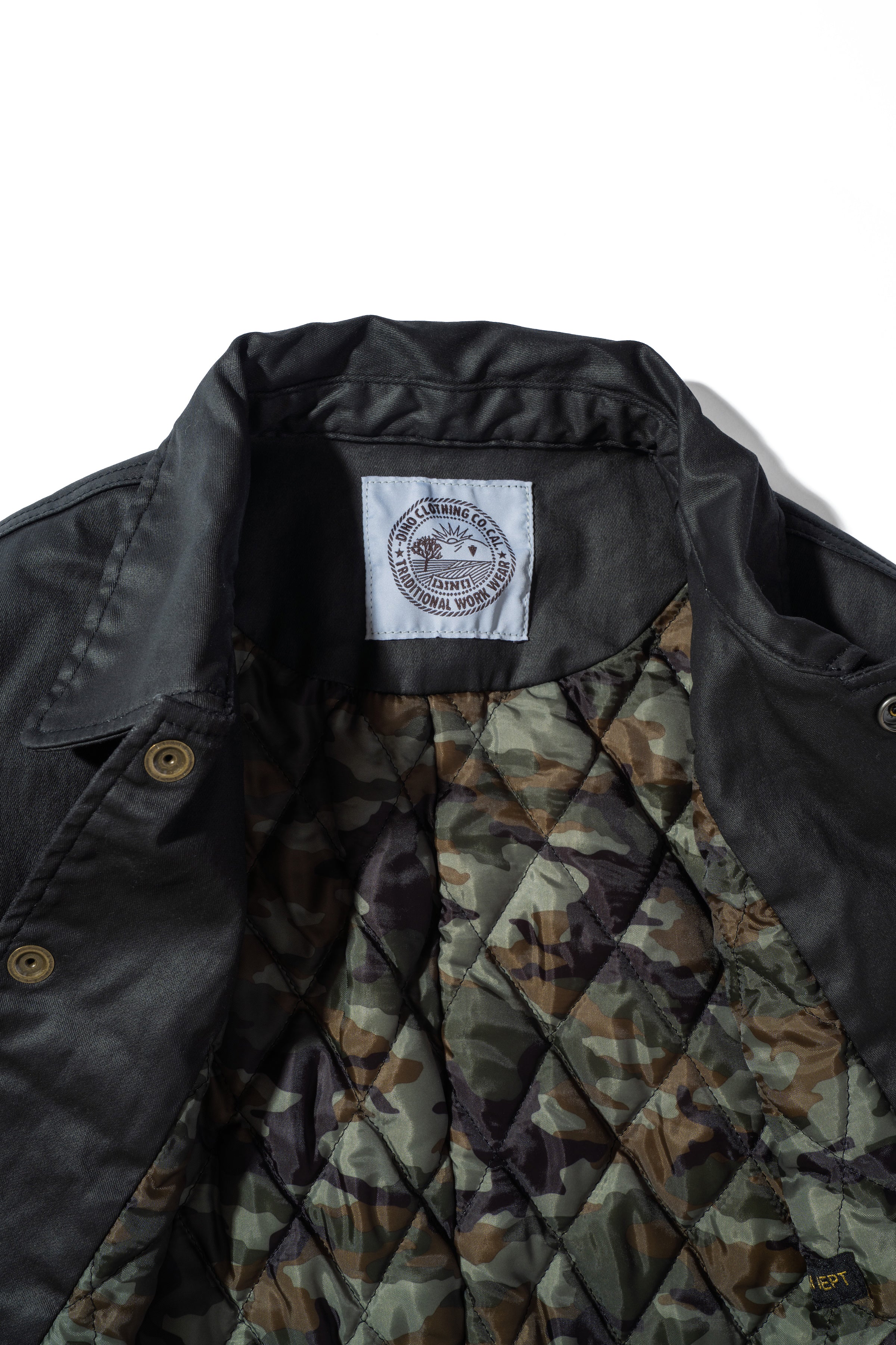 【 予約受付】Coated Denim Coach Jacket - Black 11月下旬より弊社より順次出荷予定となります。