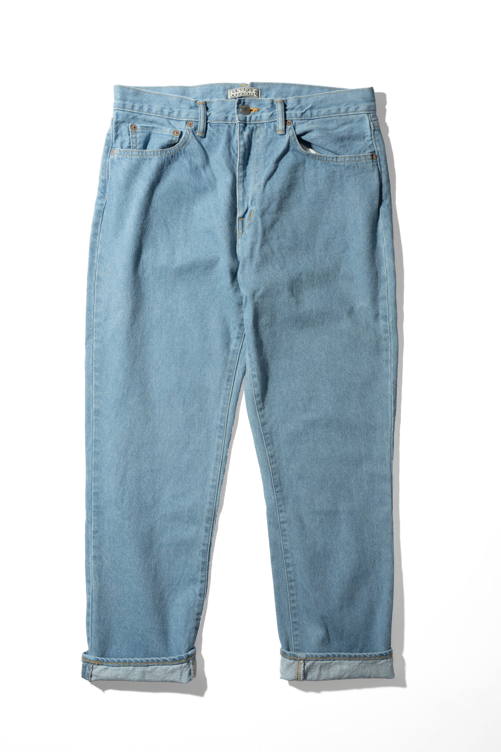 Tapered 5 Pocket Jeans | Lt Indigo