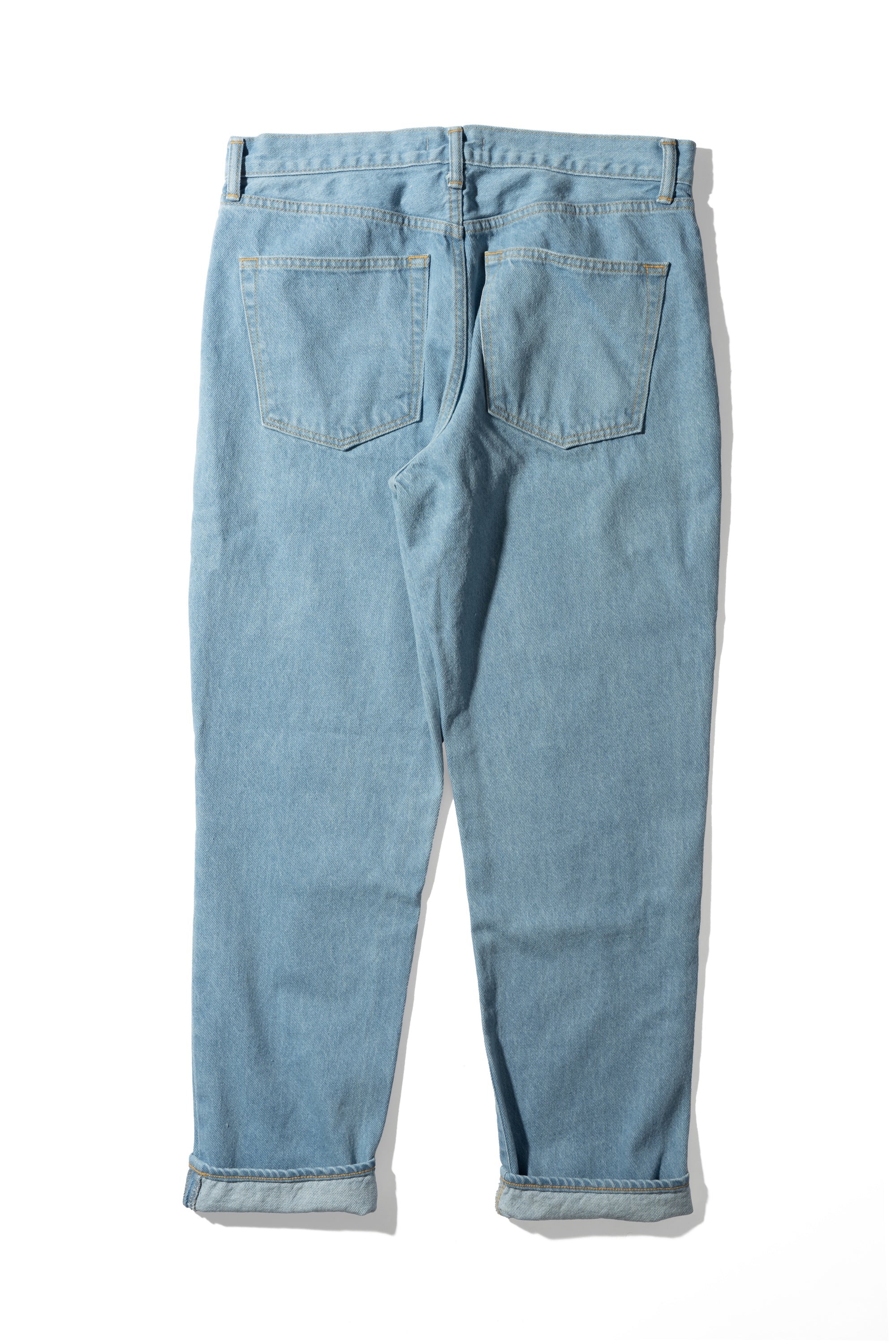 Tapered 5 Pocket Jeans | Lt Indigo