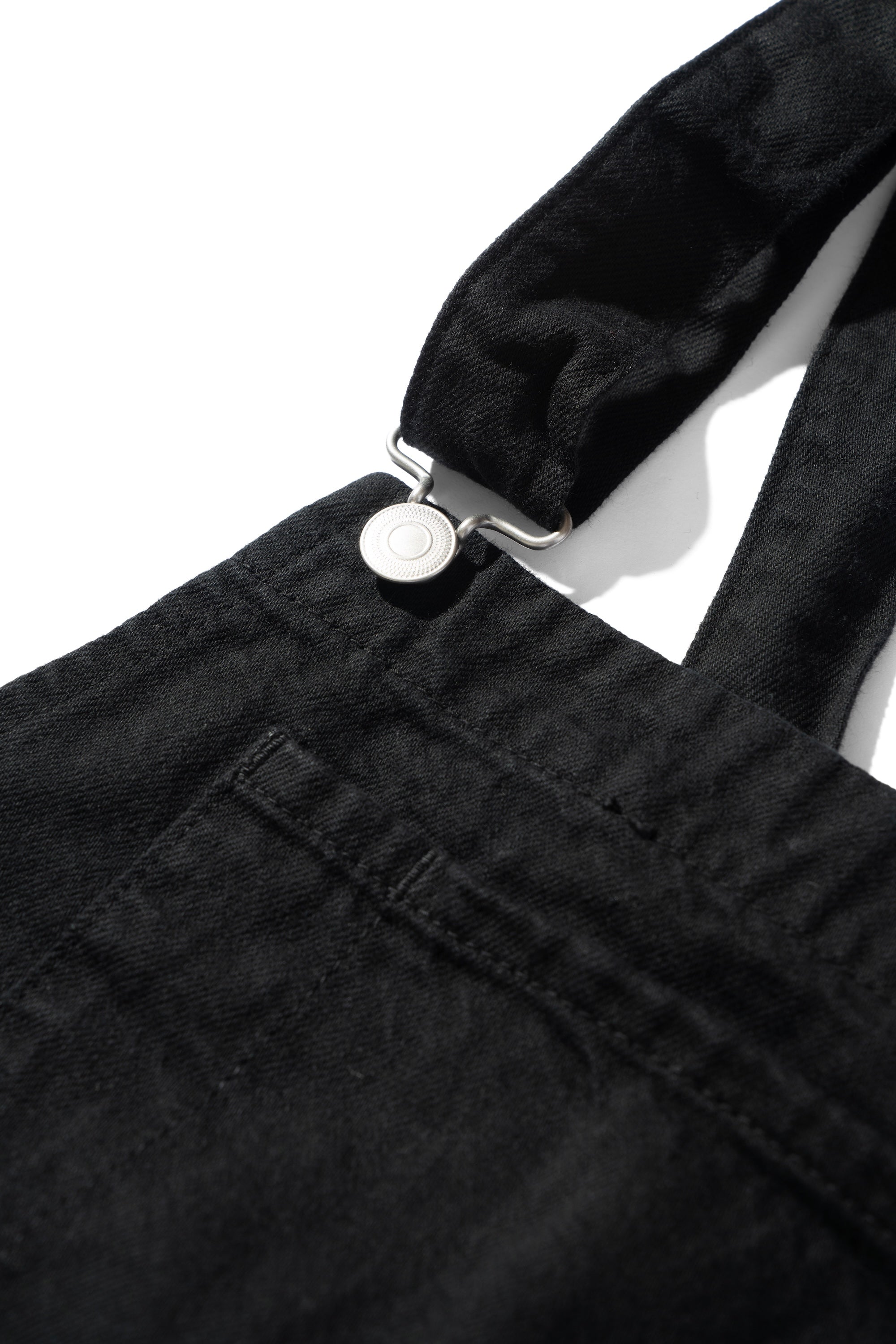 Max Fit Simple Black Overall Black