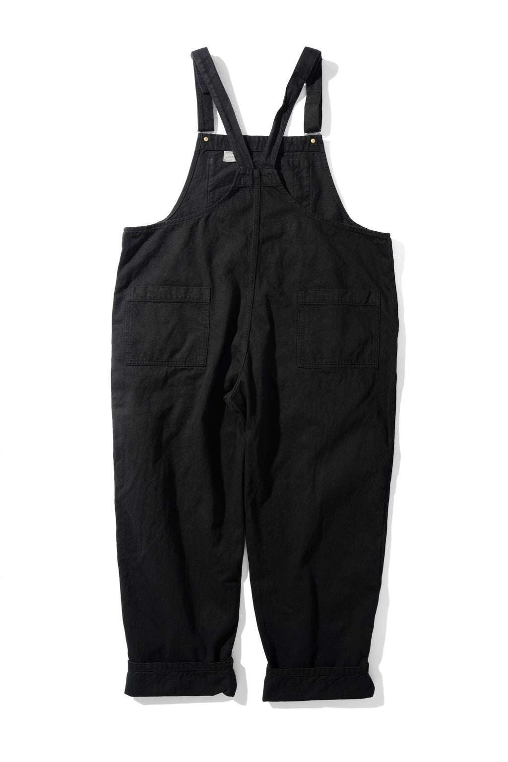 Max Fit Simple Black Overall Black