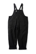 Max Fit Simple Black Overall Black