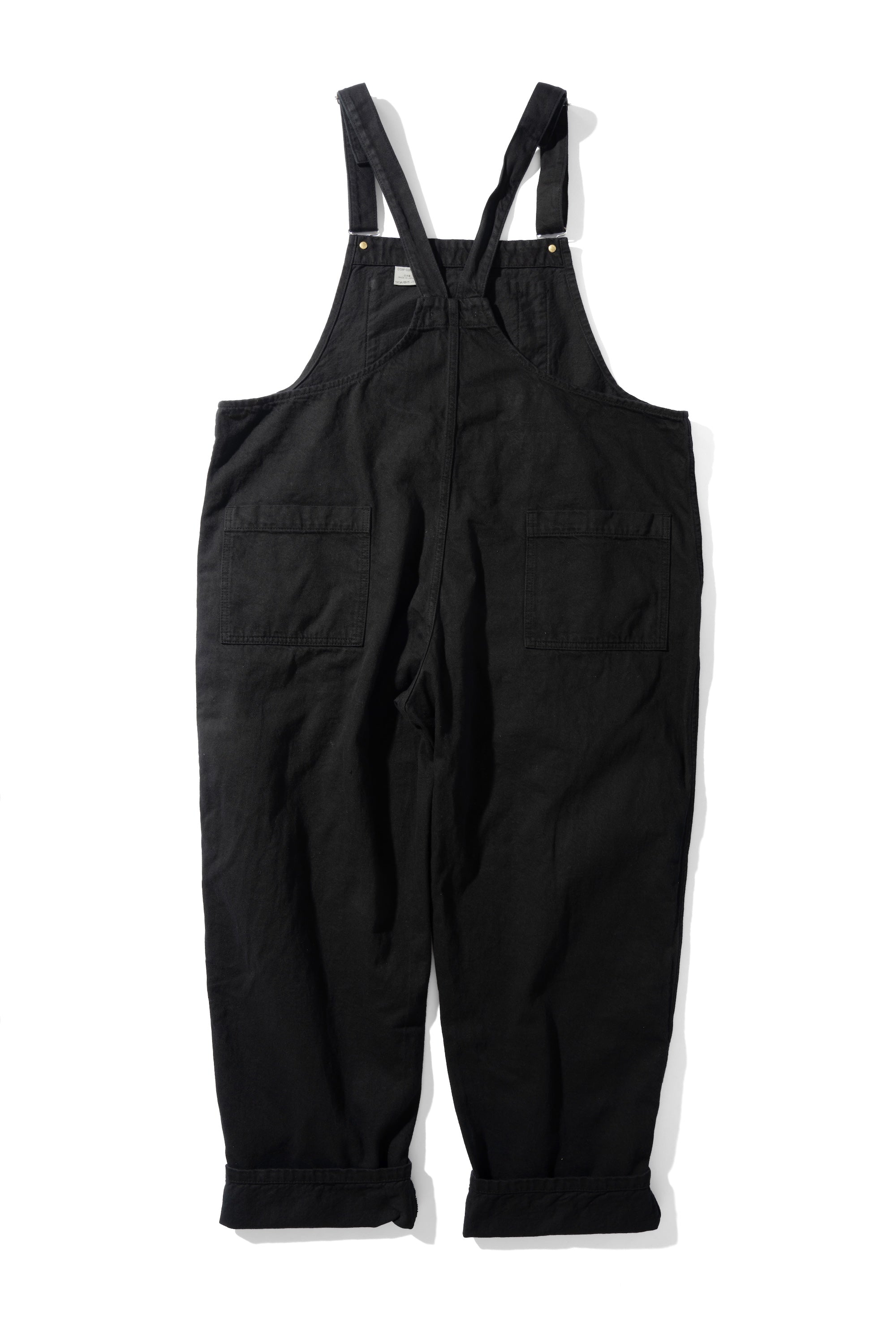Max Fit Simple Black Overall Black