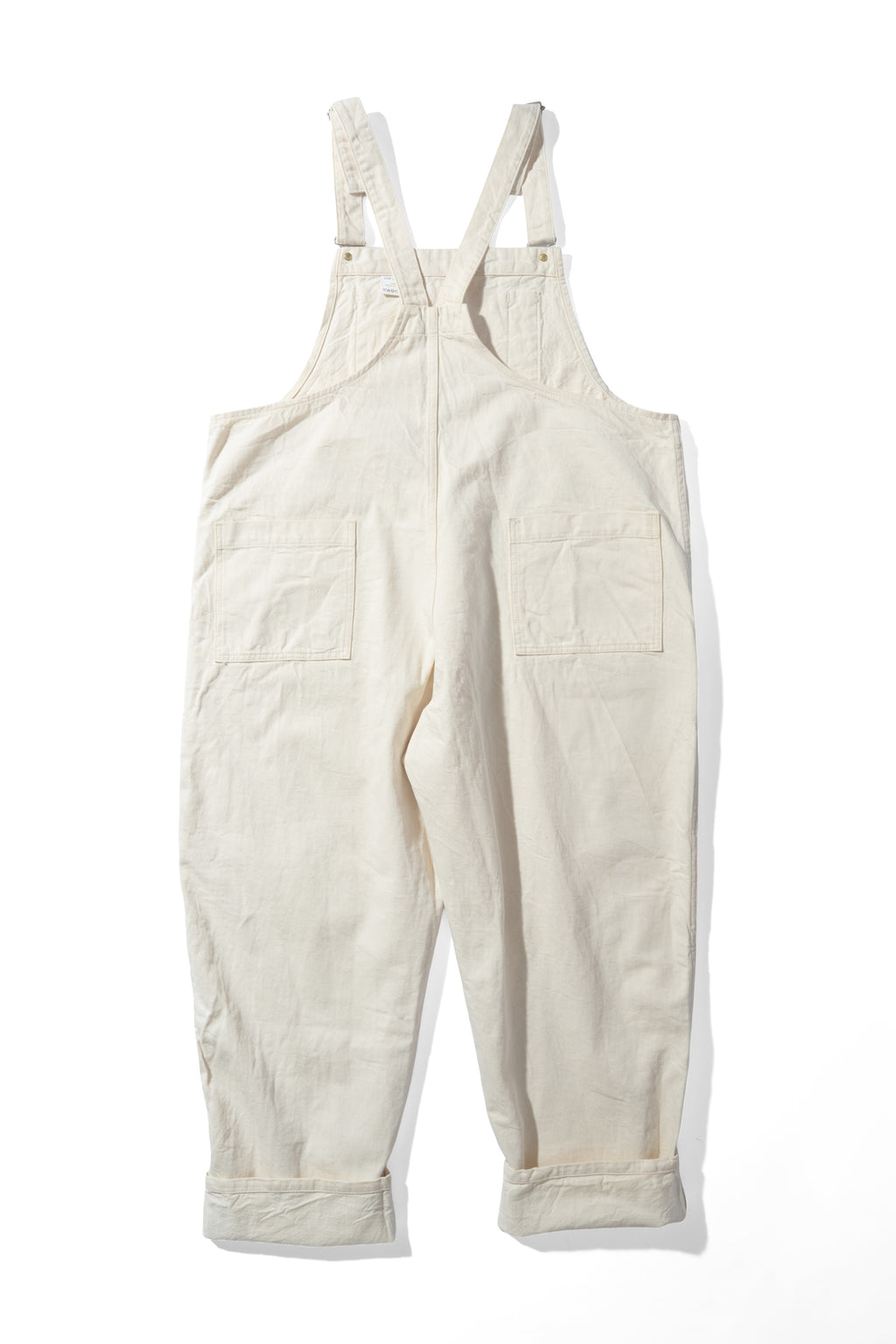 Max Fit Simple Ecru Overall Ecru