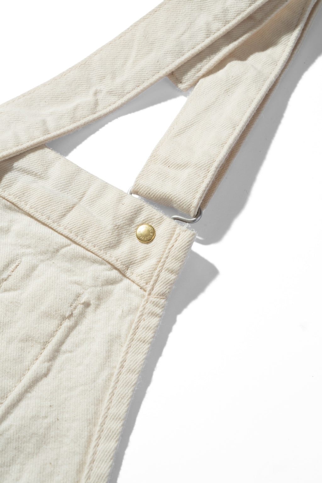Max Fit Simple Ecru Overall Ecru