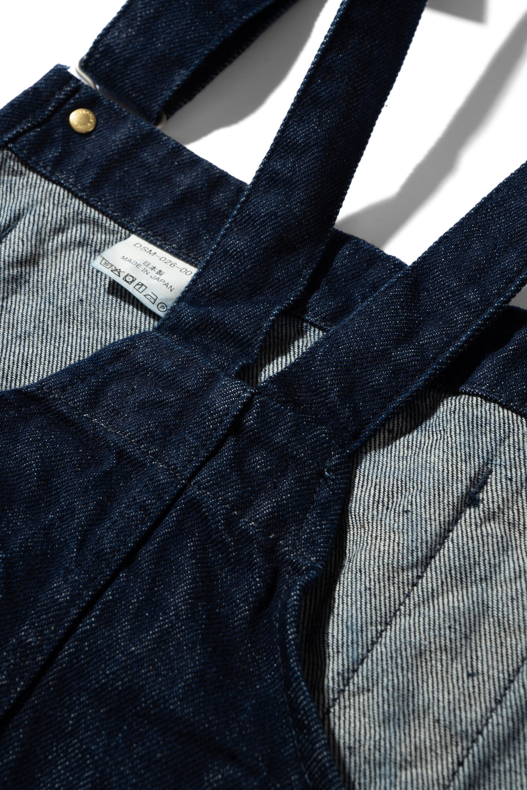 Max Fit Simple Indigo Overall Indigo