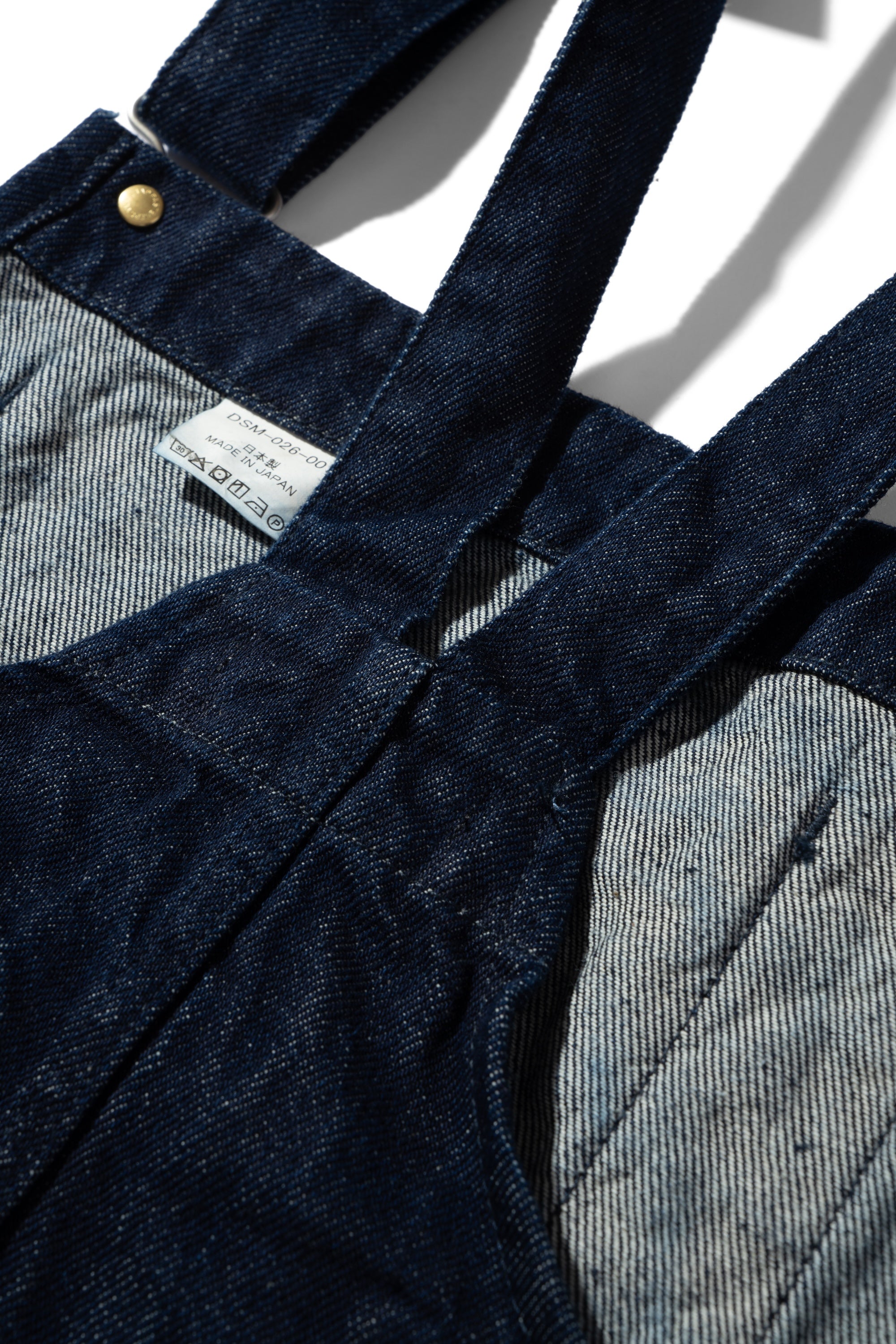Max Fit Simple Indigo Overall Indigo