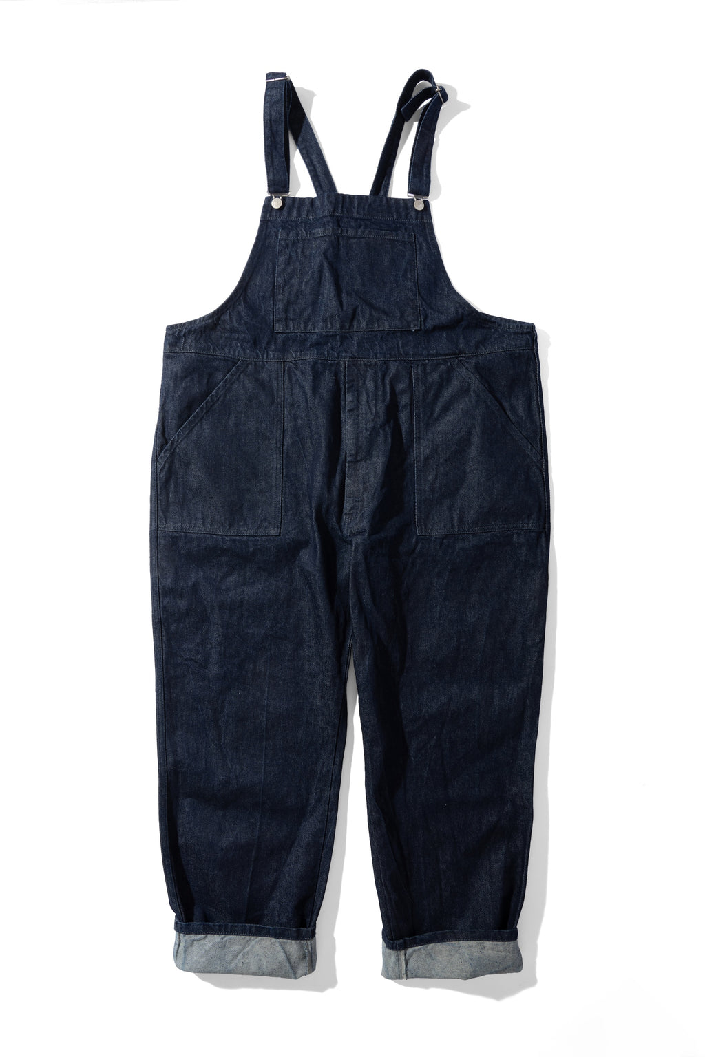 Max Fit Simple Indigo Overall Indigo