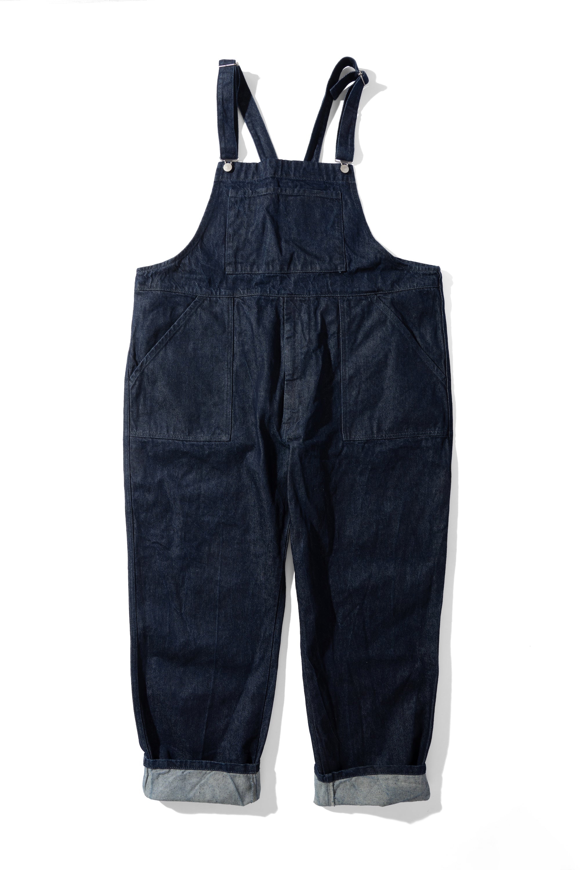 Max Fit Simple Indigo Overall Indigo
