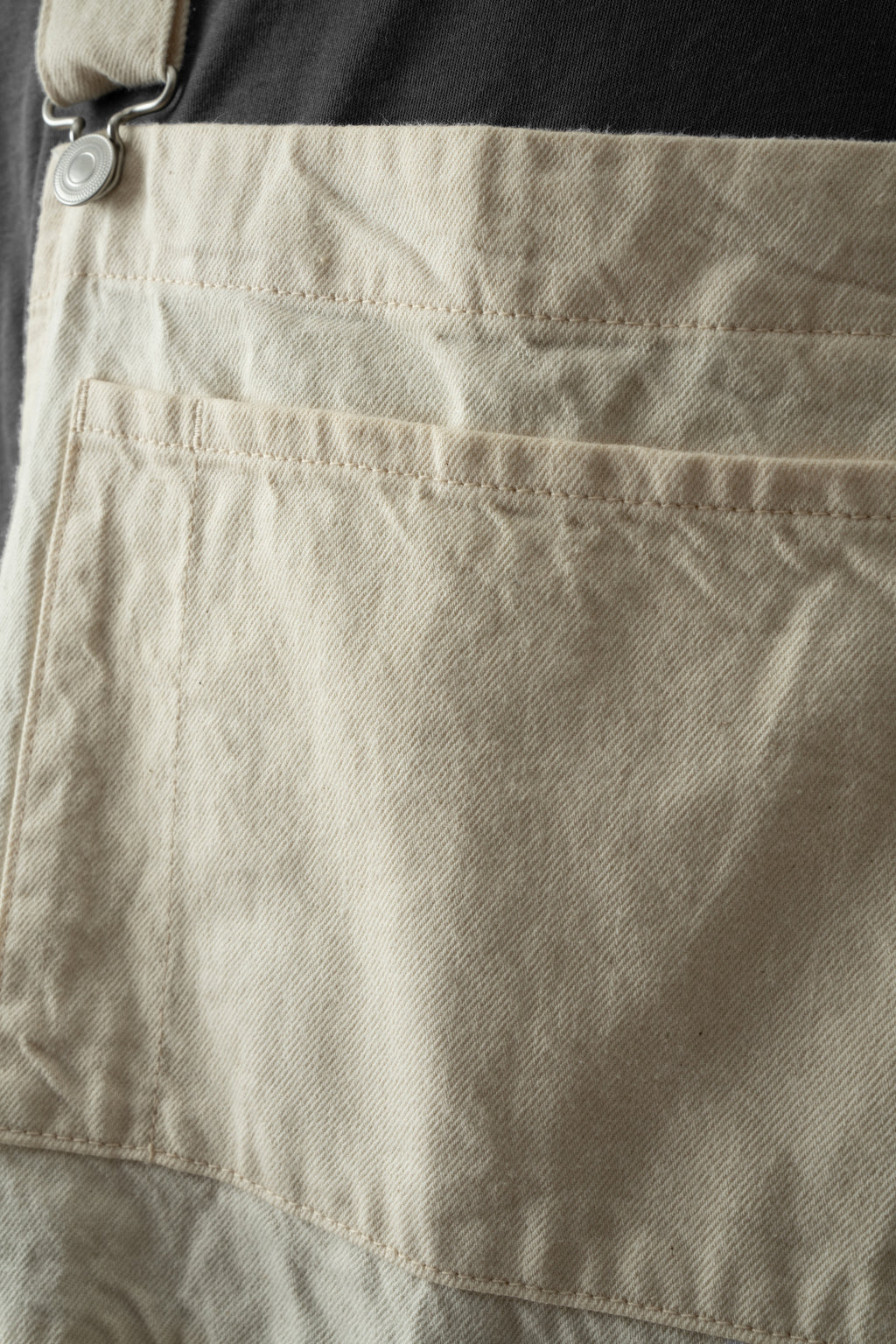 Max Fit Simple Ecru Overall Ecru