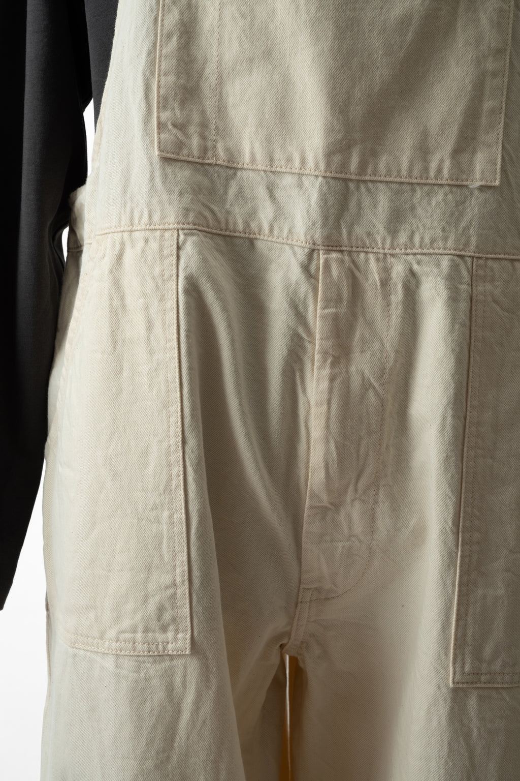 Max Fit Simple Ecru Overall Ecru