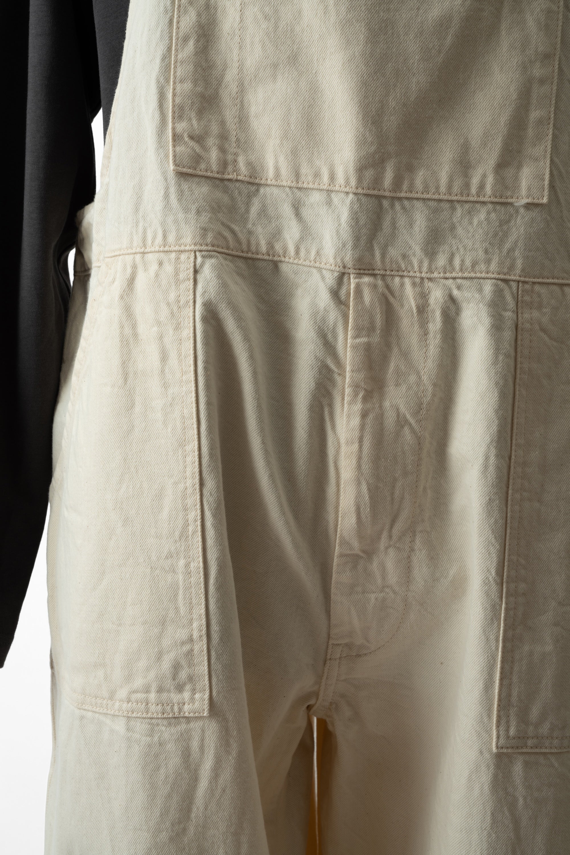Max Fit Simple Ecru Overall Ecru