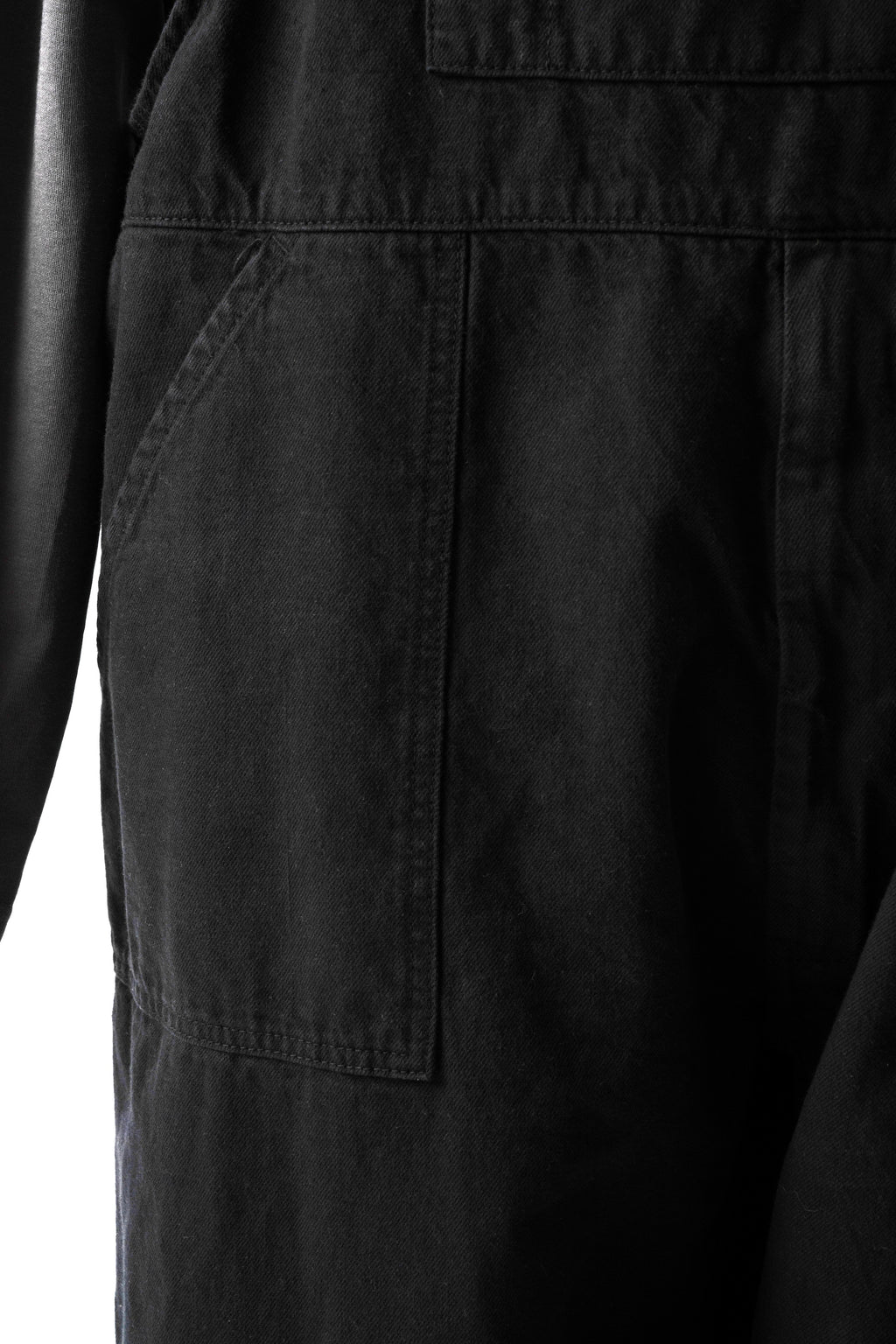Max Fit Simple Black Overall Black