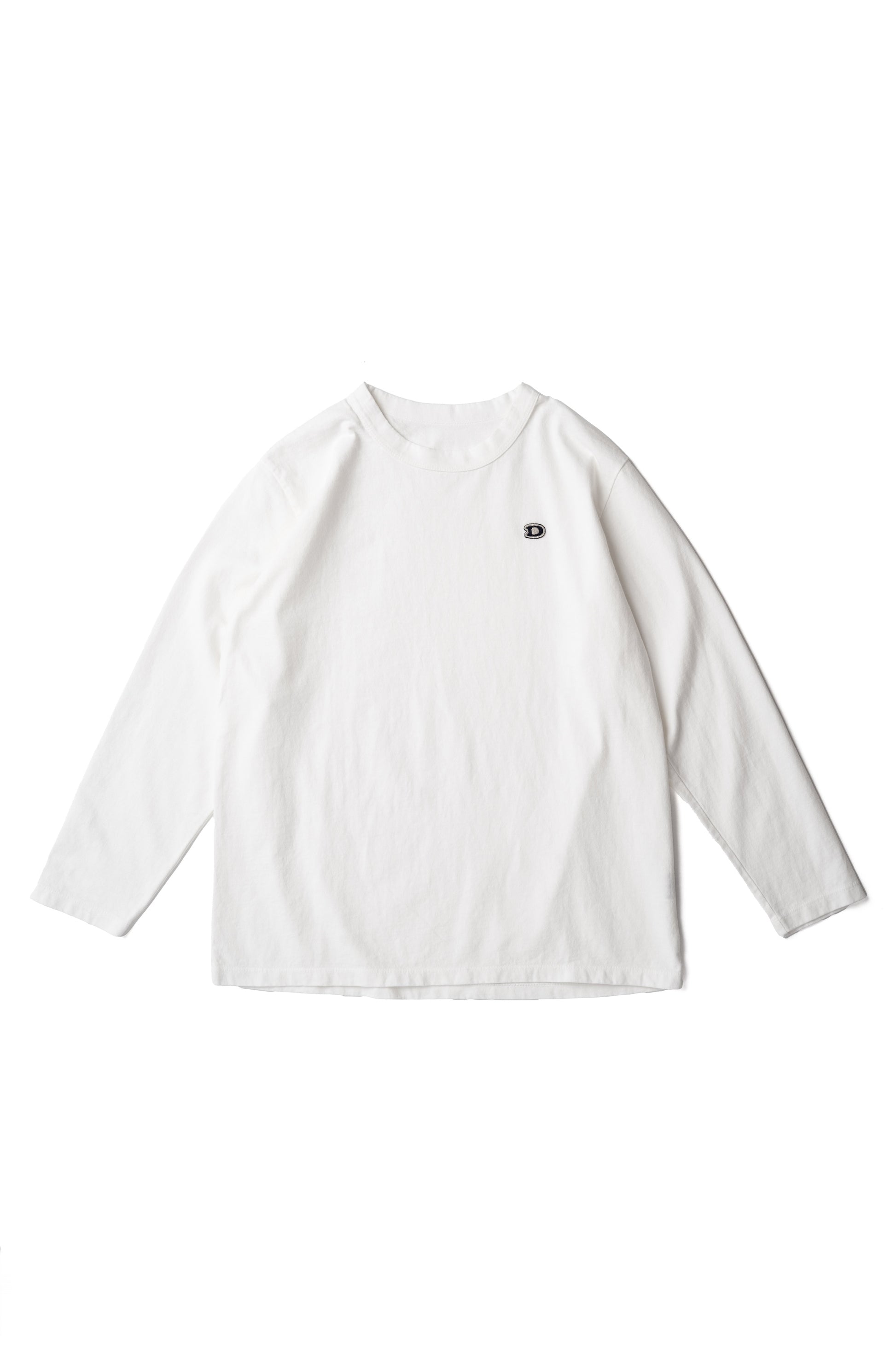 L/S U.S. Parkdale Natural White Jersey w/Dino Small Patch