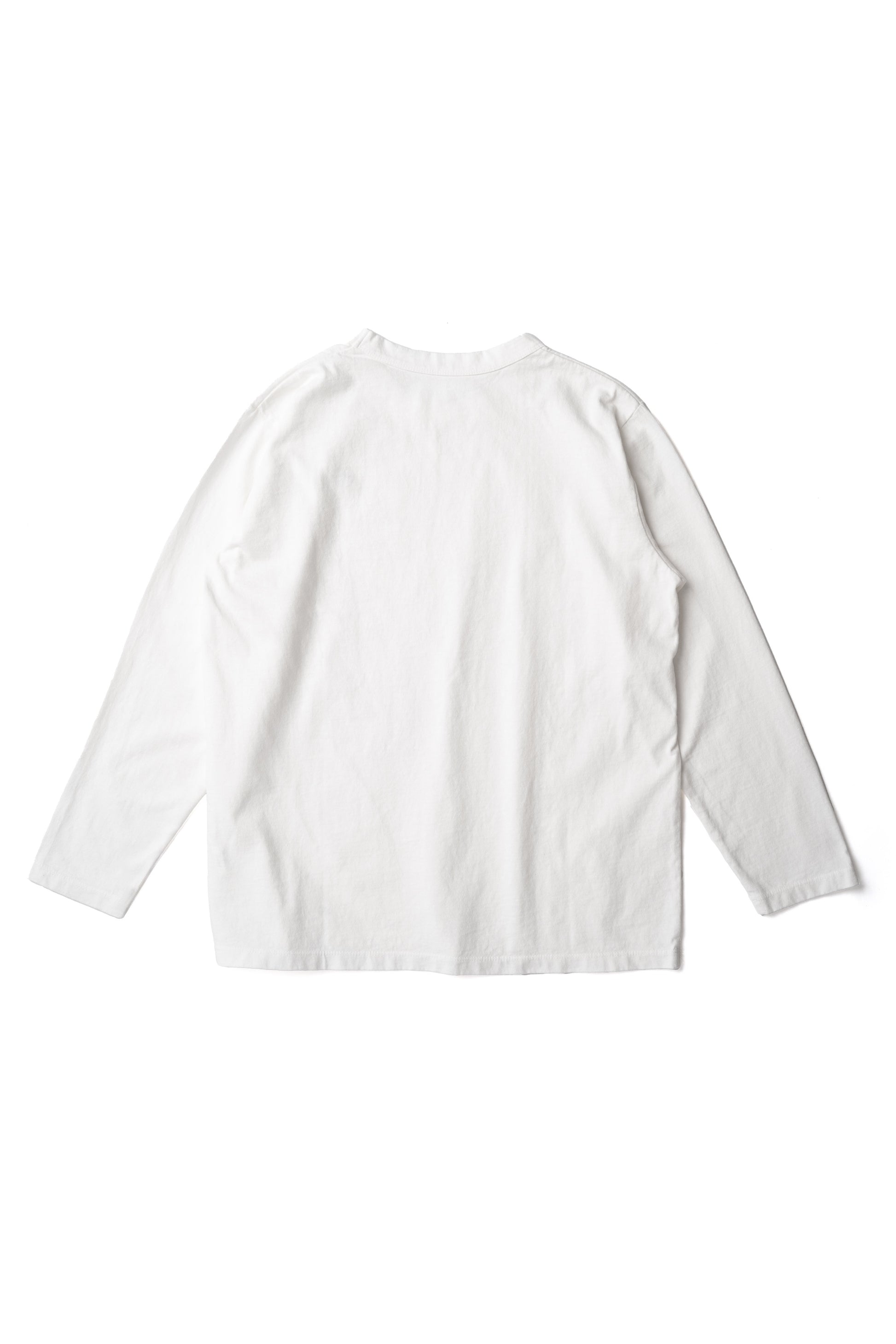 L/S U.S. Parkdale Natural White Jersey w/Dino Small Patch