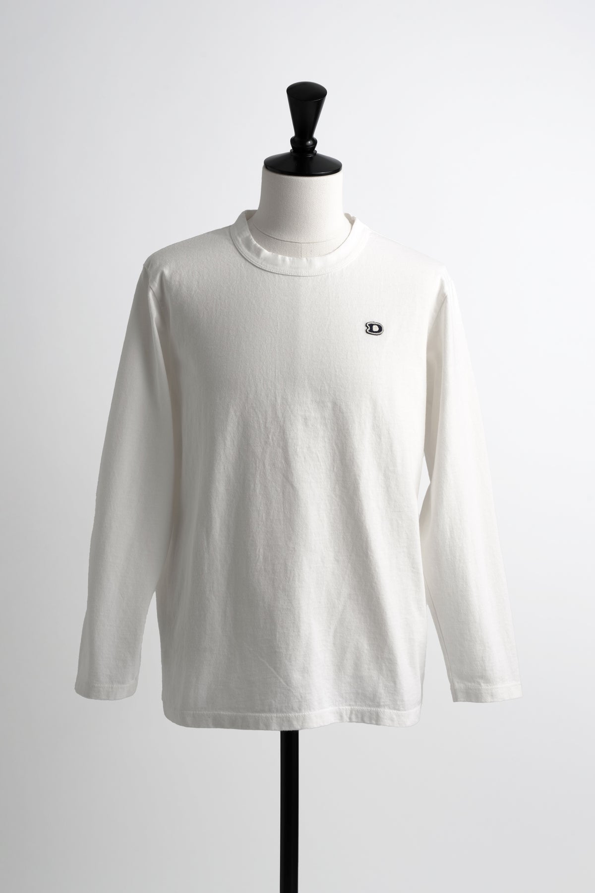 L/S U.S. Parkdale Natural White Jersey w/Dino Small Patch